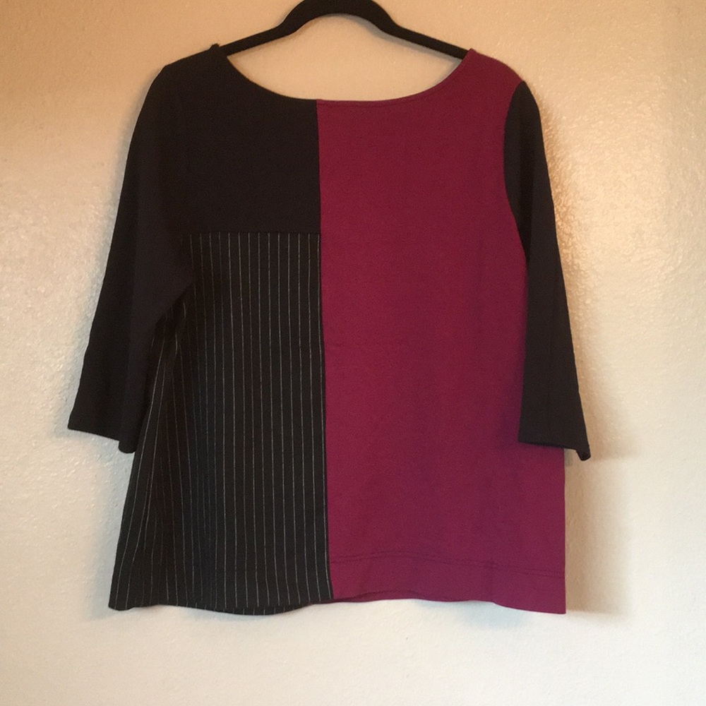 Lane Bryant Color Block Top - Picture 4 of 5